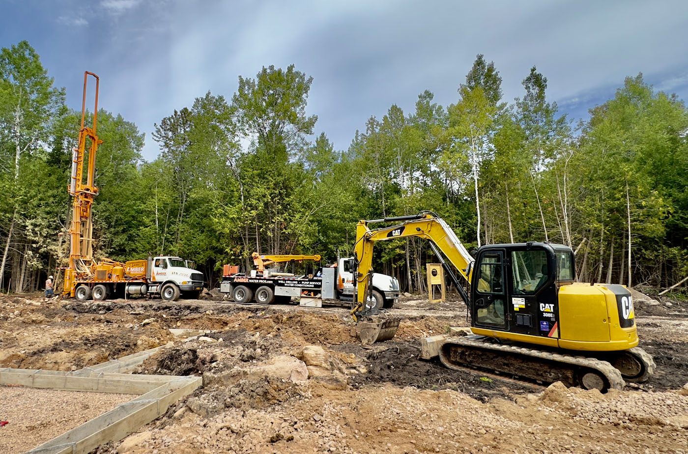 One of our Amber Water Pros water services in Upstate NY & NE PA.