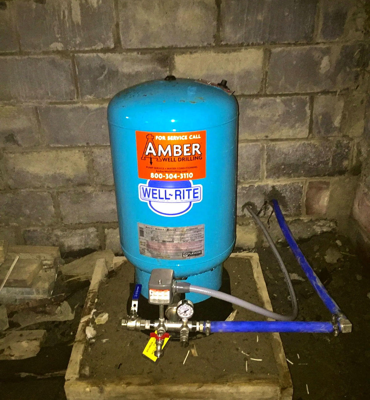 Amber Water Pros water systems and pumps in New York / Pennsylvania .